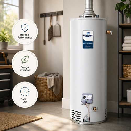 Bradford White 40 Gallon Atmospheric Vented Water Heater
