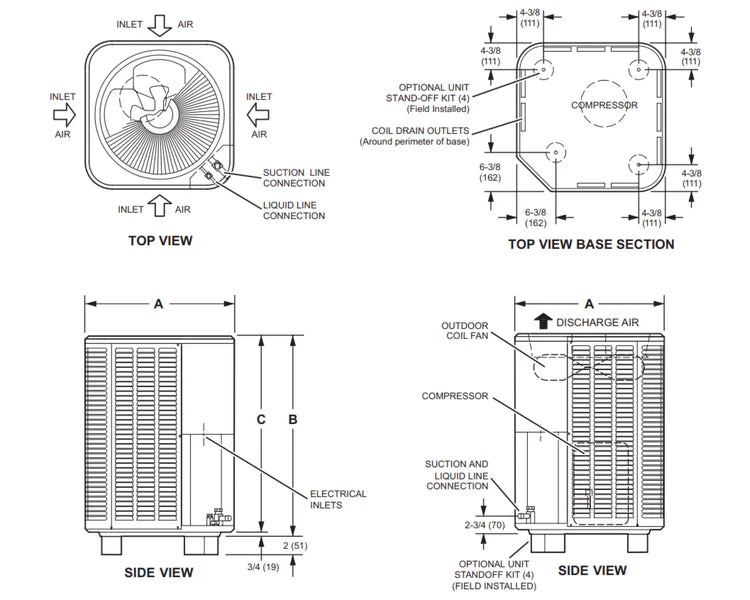 Lennox Merit Series 2 Ton Air Conditioner