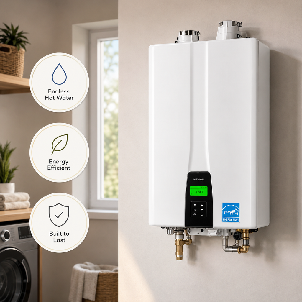 Rinnai RX160 High Efficiency Condensing Tankless Water Heater
