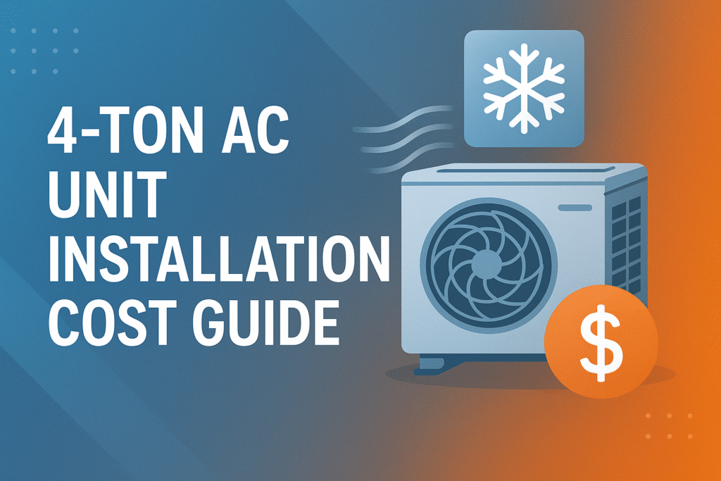 Installation Cost of a 4-Ton AC Unit
