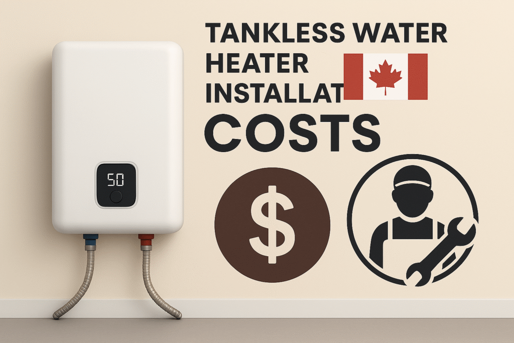 tankless water heater installation costs