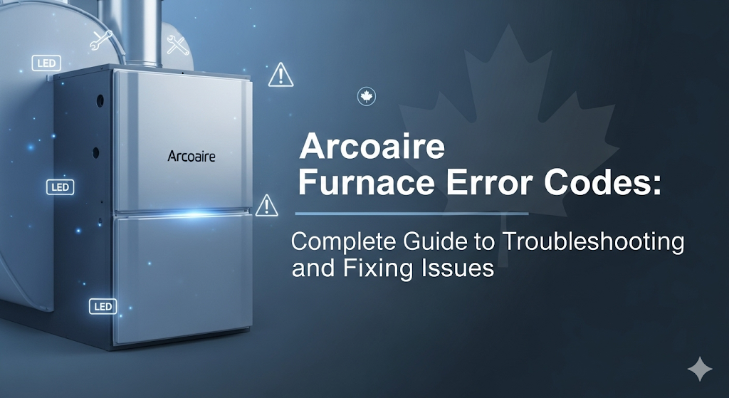 Arcoaire Furnace Error Codes