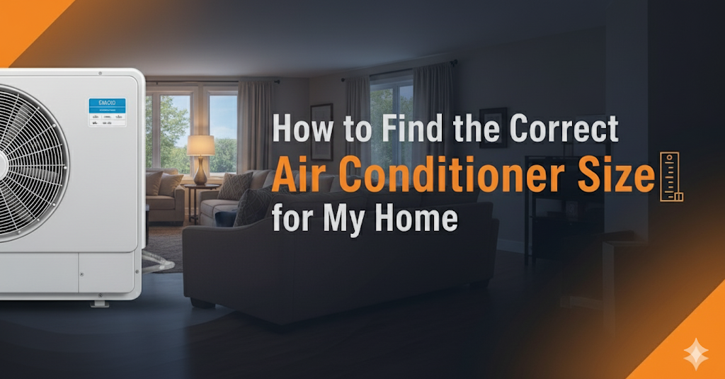 Correct Air Condition size for Home